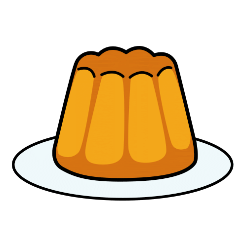 Pictograma de flan para niños con TEA