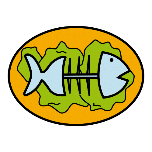Pictograma de pescado para niños con autismo y TEA
