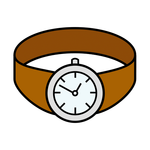 Pictograma de reloj para niños con TEA