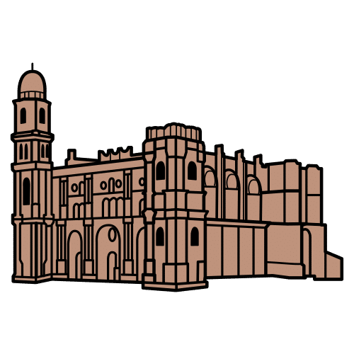 Pictograma de Catedral de Málaga para niños con TEA