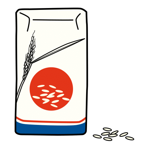Pictograma de arroz para niños con TEA