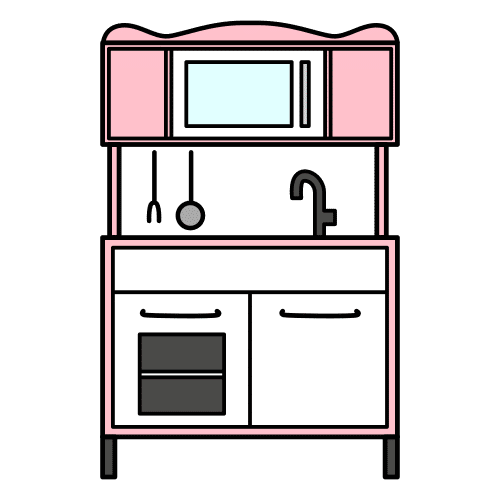 Pictograma de cocinita para niños con TEA