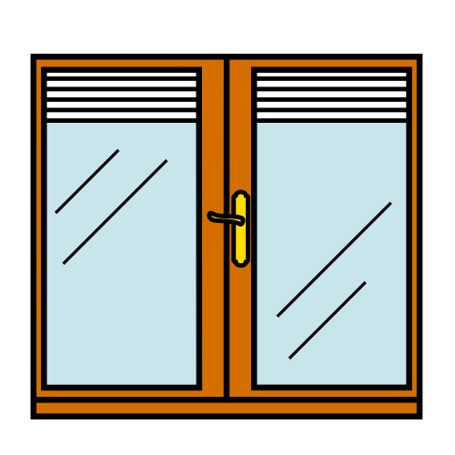 Pictograma de ventana para niños con TEA