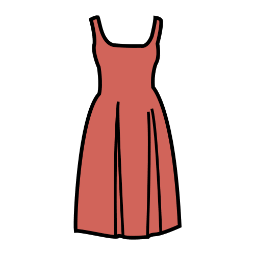 Pictograma de vestido para niños con TEA