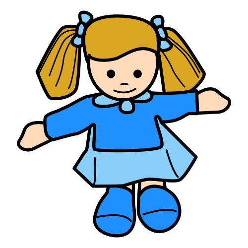 Pictograma de muñeca para niños con TEA