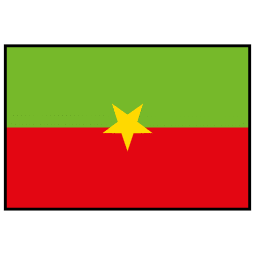Pictograma de Burkina Faso para niños con autismo y TEA