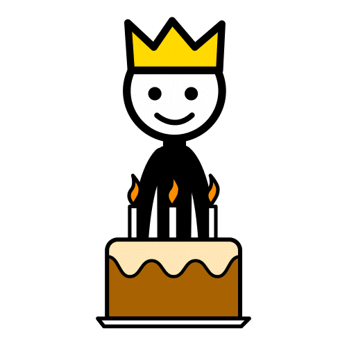 Pictograma de ¡Feliz Cumpleaños! para niños con TEA