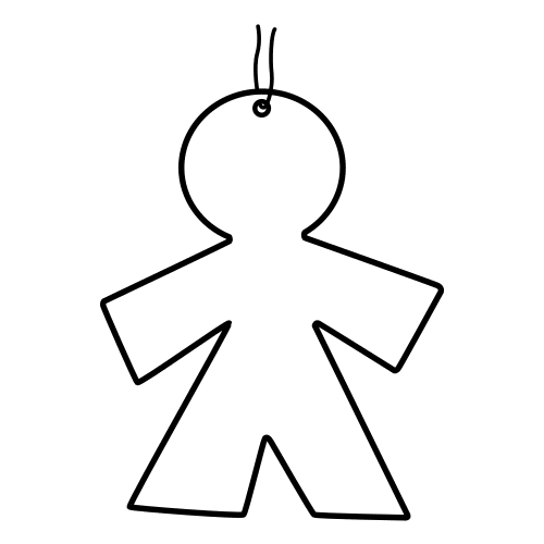 Pictograma de inocente para niños con autismo y TEA
