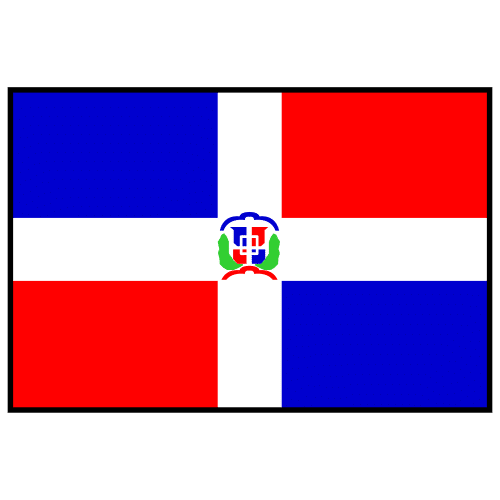 Pictograma de República Dominicana para niños con autismo y TEA