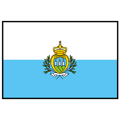 Pictograma de San Marino para niños con autismo y TEA