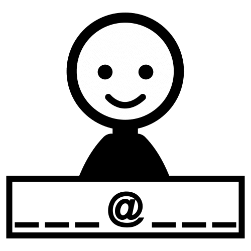 Pictograma de correo electrónico para niños con autismo y TEA