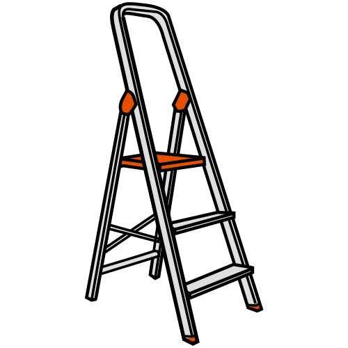 Pictograma de escalera para niños con autismo y TEA