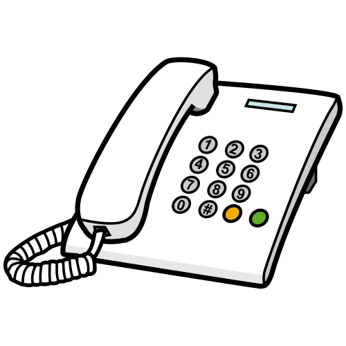 Pictograma de teléfono para niños con TEA