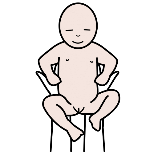 Pictograma de bebé para niños con TEA