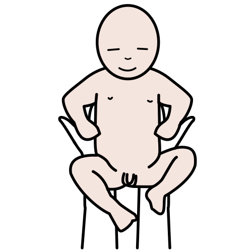 Pictograma de bebé para niños con TEA