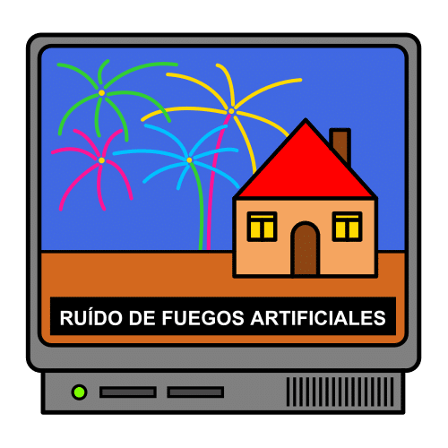 Pictograma de subtítulo para niños con autismo y TEA