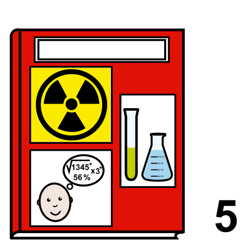 Pictograma de Clasificación Decimal Universal para niños con autismo y TEA
