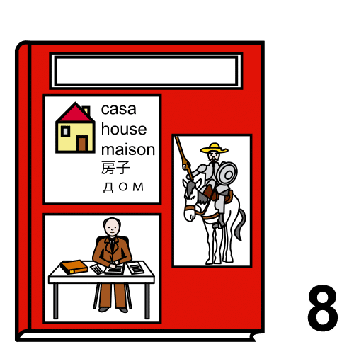 Pictograma de Clasificación Decimal Universal para niños con autismo y TEA