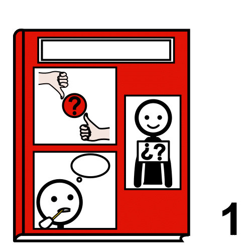 Pictograma de Clasificación Decimal Universal para niños con autismo y TEA