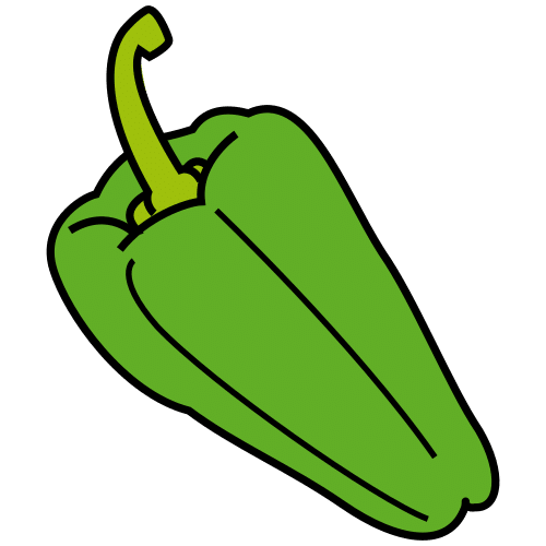 Pictograma de pimiento para niños con TEA