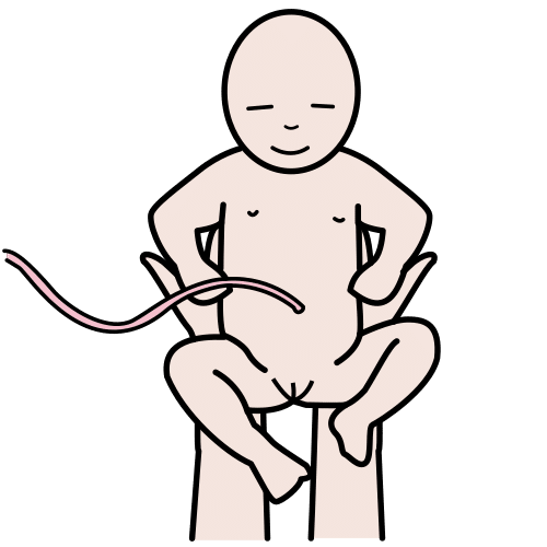 Pictograma de nacer para niños con TEA
