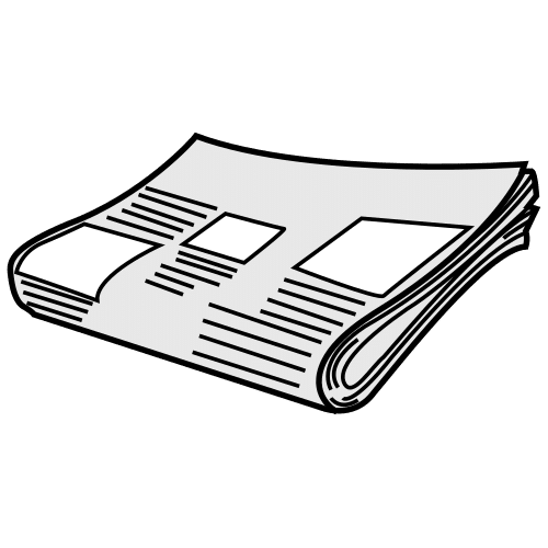 Pictograma de periódico para niños con TEA