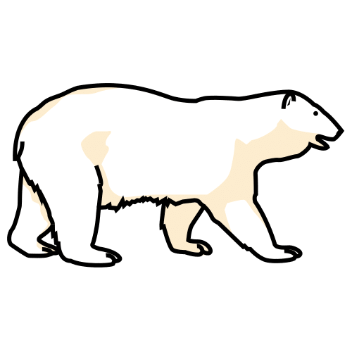 Pictograma de oso para niños con TEA