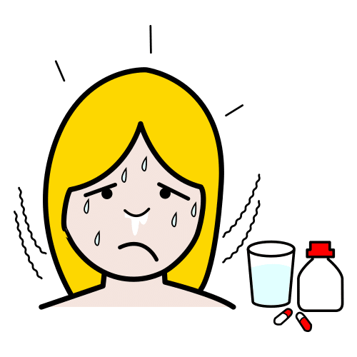 Pictograma de gripe para niños con autismo y TEA