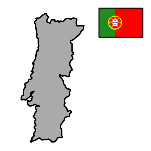 Pictograma de Portugal para niños con autismo y TEA