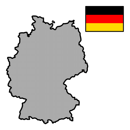 Pictograma de Alemania para niños con autismo y TEA