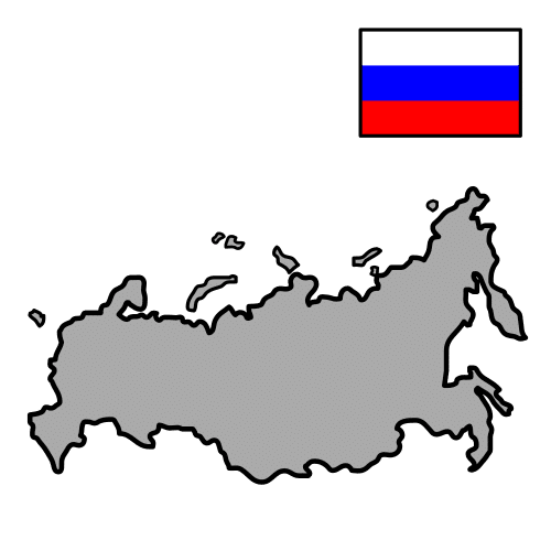 Pictograma de Rusia para niños con autismo y TEA