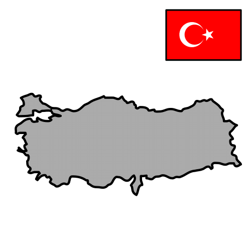 Pictograma de Turquía para niños con autismo y TEA