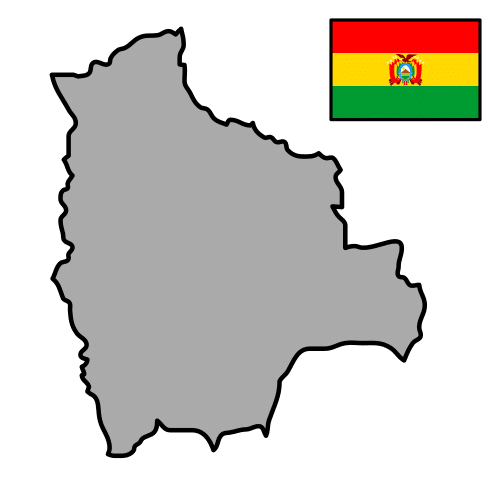 Pictograma de Bolivia para niños con autismo y TEA