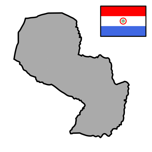 Pictograma de Paraguay para niños con autismo y TEA