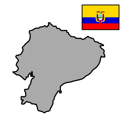 Pictograma de Ecuador para niños con autismo y TEA