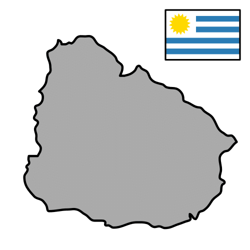 Pictograma de Uruguay para niños con autismo y TEA