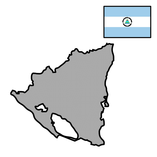 Pictograma de Nicaragua para niños con autismo y TEA