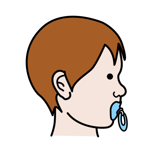 Pictograma de chupar para niños con autismo y TEA