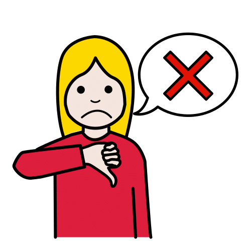 Pictograma de suspender para niños con autismo y TEA