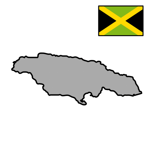 Pictograma de Jamaica para niños con autismo y TEA