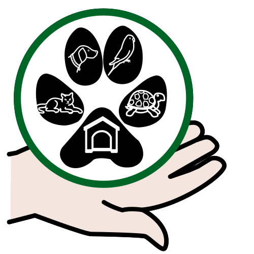 Pictograma de protectora de animales para niños con autismo y TEA