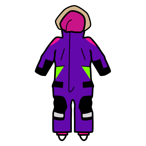 Pictograma de traje para niños con TEA