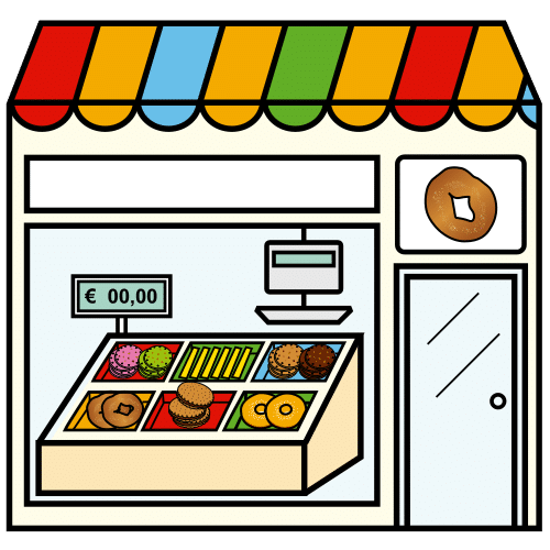 Pictograma de galletería para niños con TEA