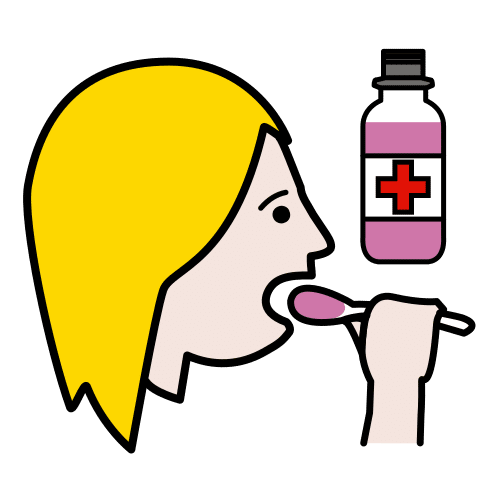 Pictograma de medicación para niños con TEA