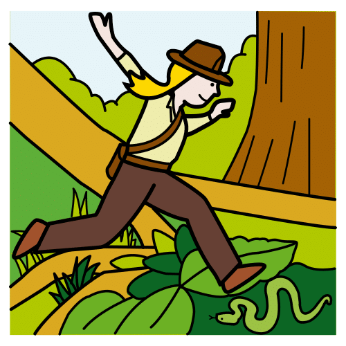 Pictograma de aventura para niños con TEA