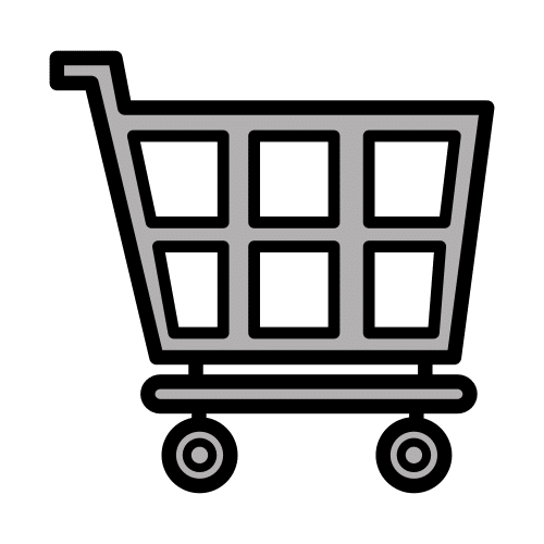Pictograma de carrito de la compra para niños con TEA