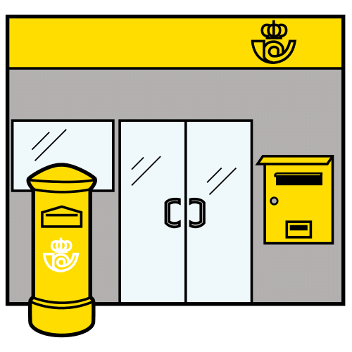 Pictograma de correo para niños con TEA