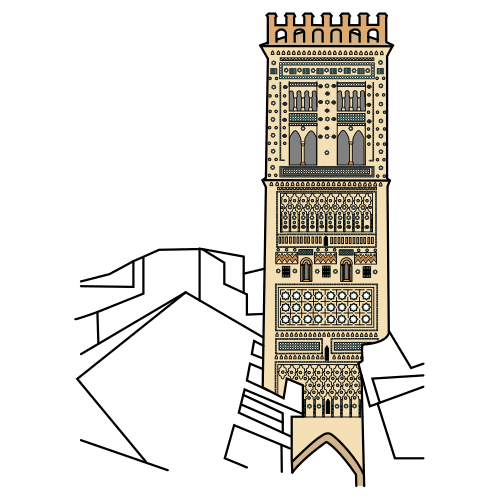 Pictograma de Torre de San Salvador para niños con TEA