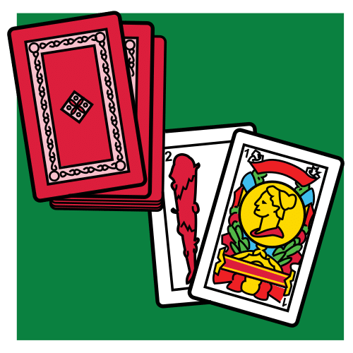 Pictograma de cartas para niños con TEA