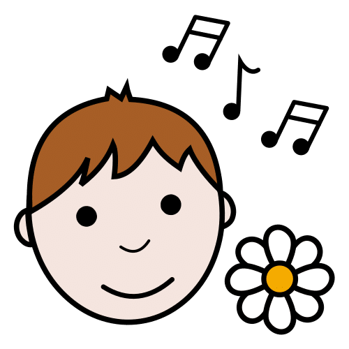 Pictograma de agradable para niños con TEA